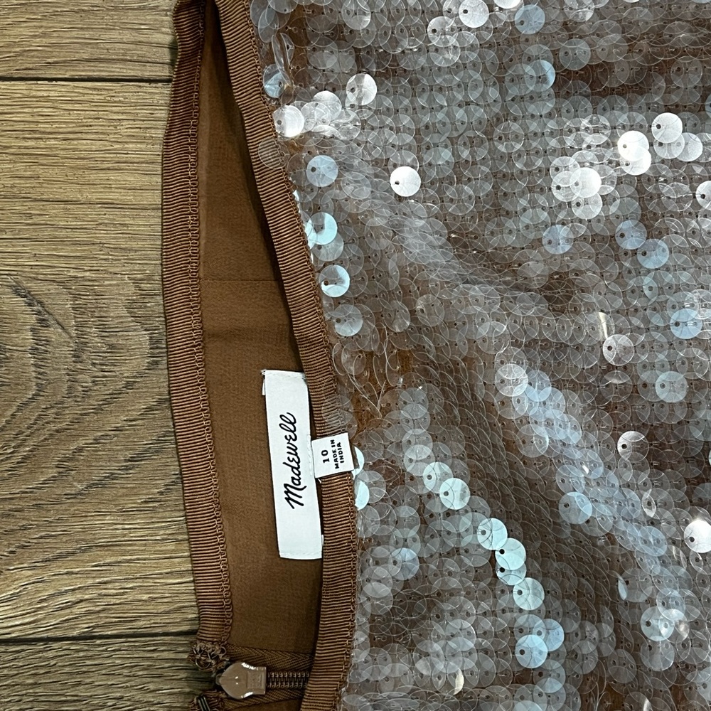 Madewell Sequin Skirt